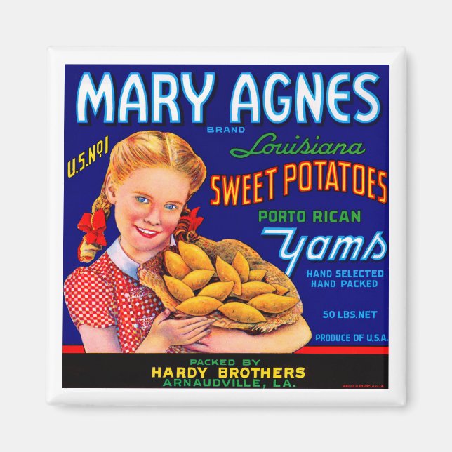 Imã Mary Agnes Louisiana Yams (Frente)