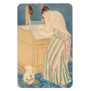 Ímã Mary Cassatt - Mulher Banhando-se