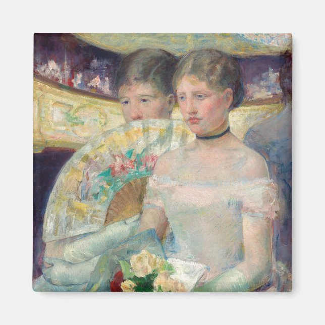 Imã Mary Cassatt - O camarote (Frente)