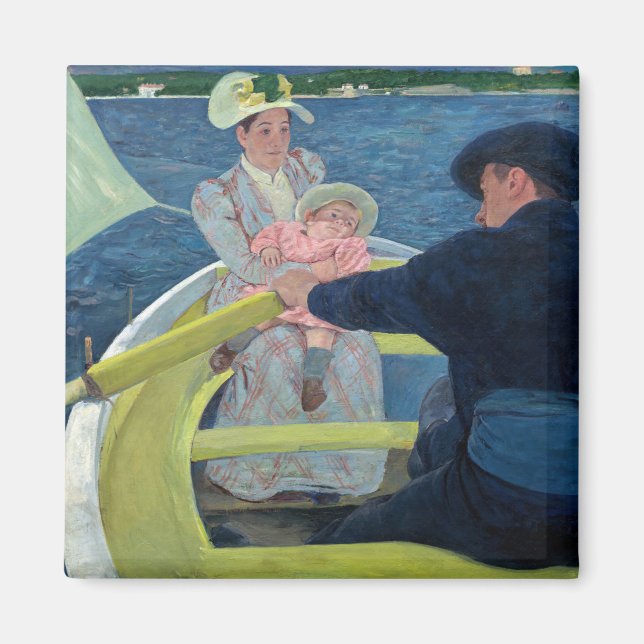 Imã Mary Cassatt - O Passeio de Barco (Frente)