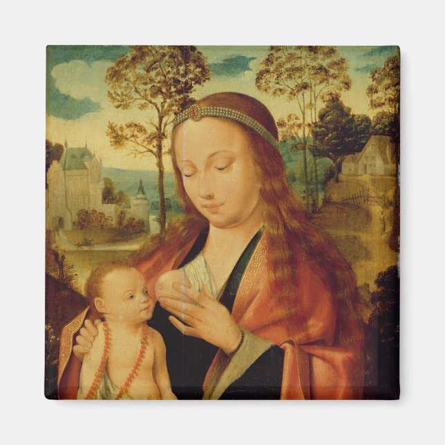 Imã Mary com a Criança Cristo, início do século XVI (Frente)