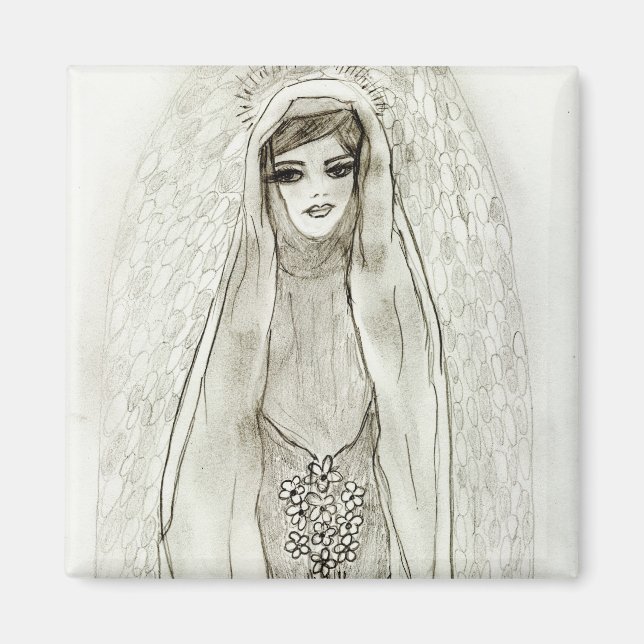 Imã Mary In The Grotto (Frente)