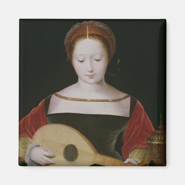 Imã Mary Magdalene Jogando Lute (Frente)
