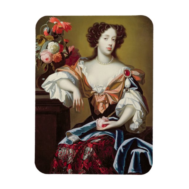 Ímã Mary of Modena (1658-1718), c.1680 (óleo na canvas (Vertical)