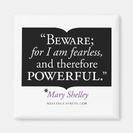 Imã Mary Shelley Quote Magnet
