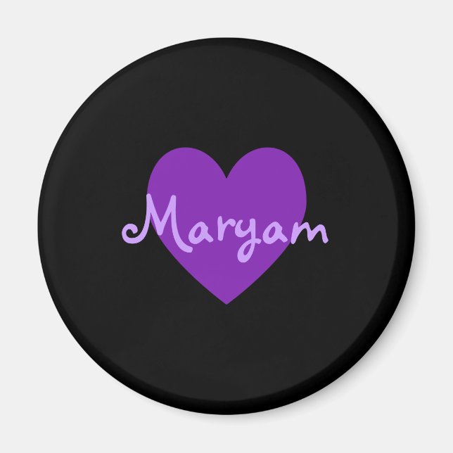 Imã Maryam em Purple (Frente)