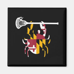 Imã Maryland Crab Lacrosse Boys Stick LAX Sister Broth