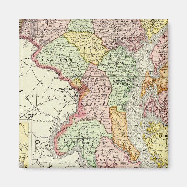 Imã Maryland e Delaware (Frente)