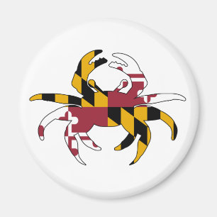 Imã Maryland Flag Crab