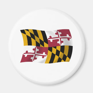 Imã Maryland Flag Magnet