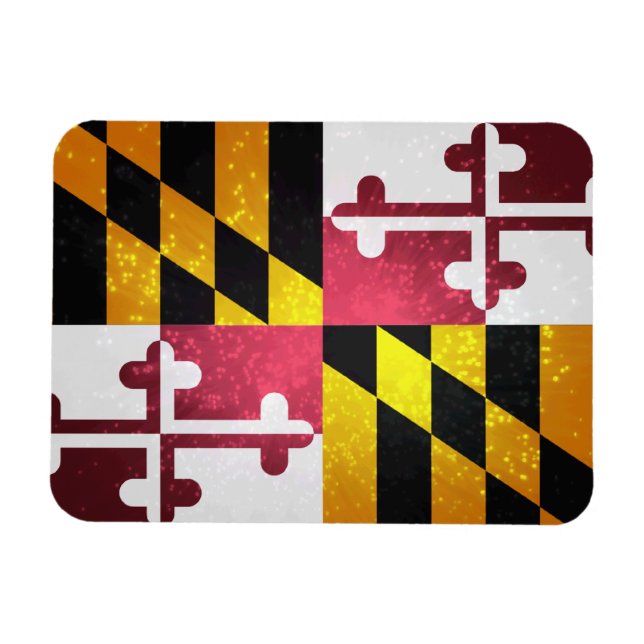 Ímã Marylander Flag (Horizontal)