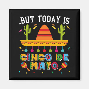 Imã Mas Hoje É Cinco De Mayo, Mexicano Cactus Engraçad