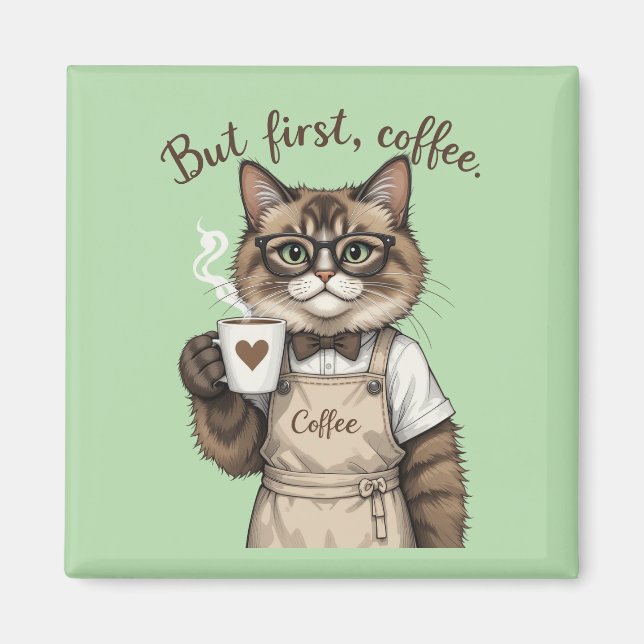 Imã Mas Primeiro, Gato Café (Frente)