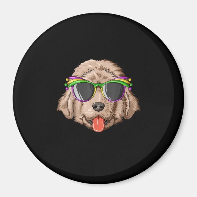 Imã Máscara de carnaval na Terra Nova | presente na no (Frente)