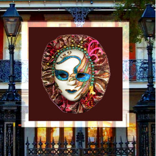 Imã Máscara de Mascarada, Mardi Gras, Carnaval