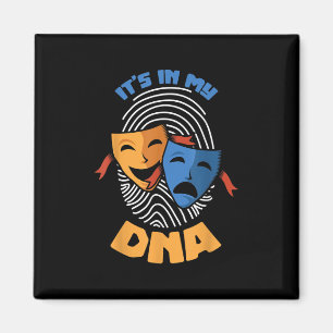 Imã Máscara De Teatro Está No Meu DNA Musical Lover Fi