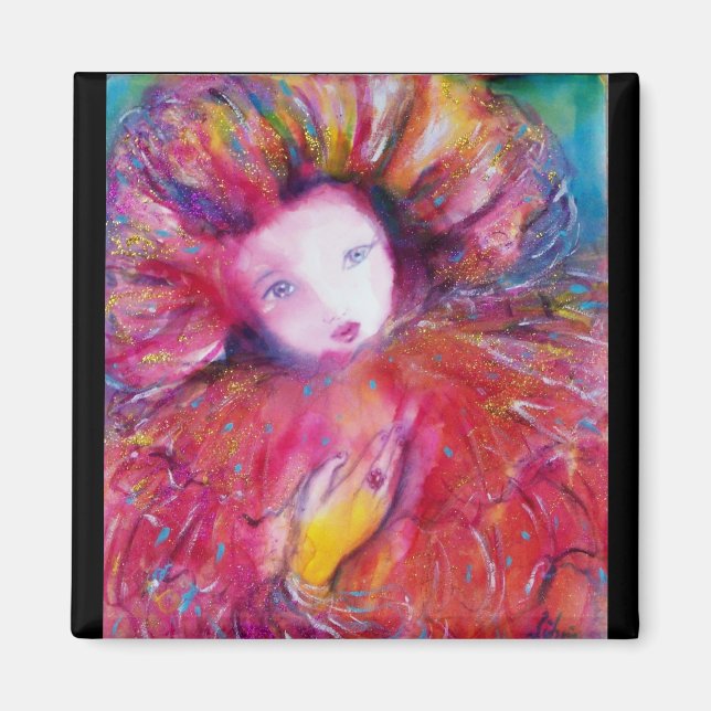 IMÃ MÁSCARA EM VERMELHO (Frente)