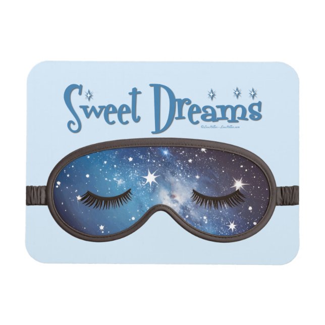 Ímã Máscara Facial Sonhos Doces (Horizontal)