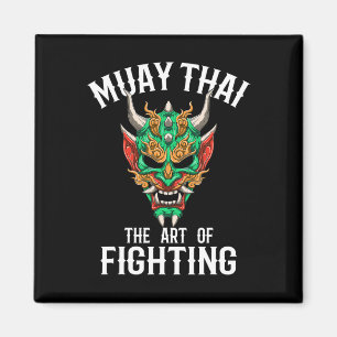 Imã Máscara Muay Thai Oni - Gi de Boxe Tailandesa e Ki