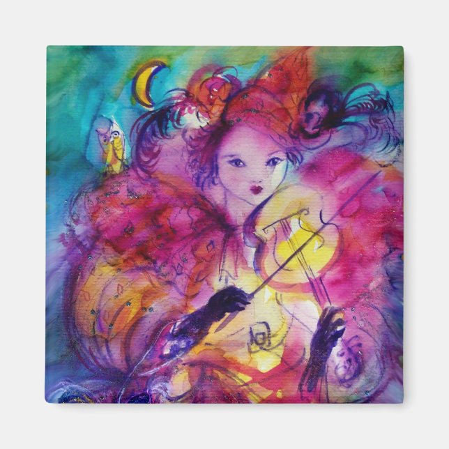 Imã MASCARADA NOITE / Carnaval veneziano (Frente)