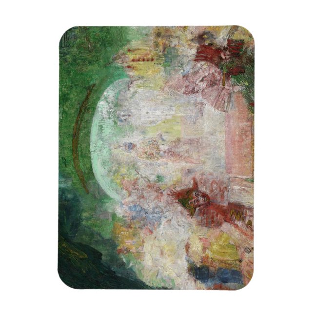 Ímã Mascarada por James Ensor (1889) (Vertical)