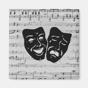 Imã Máscaras de Prata e Teatro