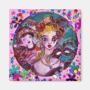 IMÃ MÁSCARAS E CONFETES VENETIAN DO MASCARADA DOS