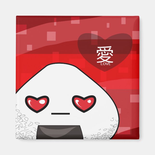 Imã Mascot de manga japonês (Frente)