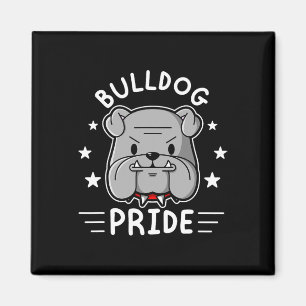 Imã Mascot English Bulldog Pride E Lealdade