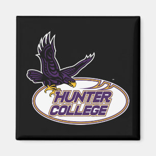 Imã Mascote do Hunter College Hawks