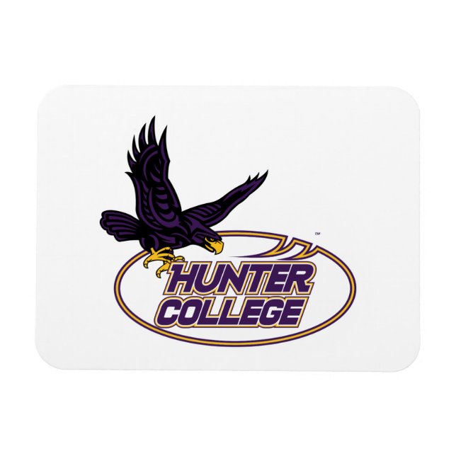 Ímã Mascote do Hunter College Hawks (Horizontal)