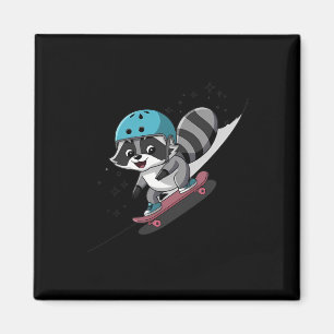 Imã Mascote Esquilo Radical Patinando Estrela