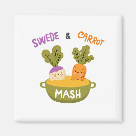 Imã Mash sueco e carrot