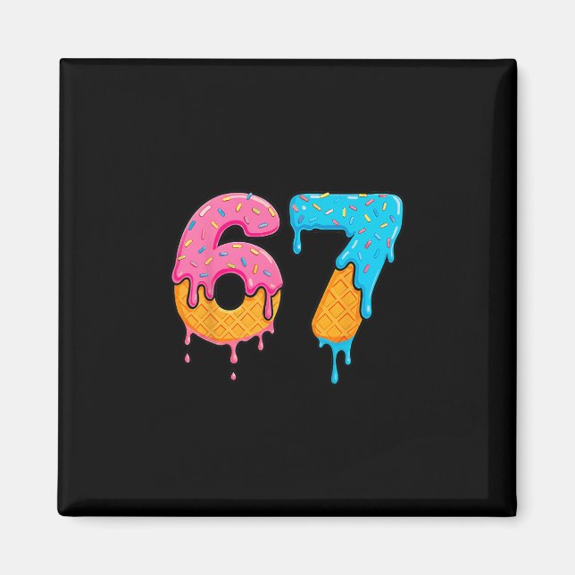 Imã Mason 67 Sorvete Drip Meme Six Seven  (Frente)