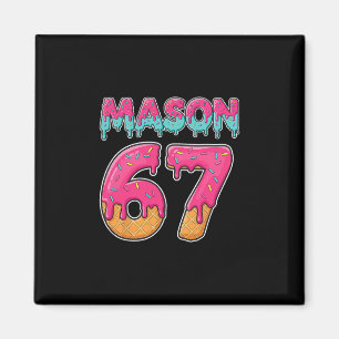 Imã Mason 67 Sorvete Engraçado Seis Sete Meme Homens M