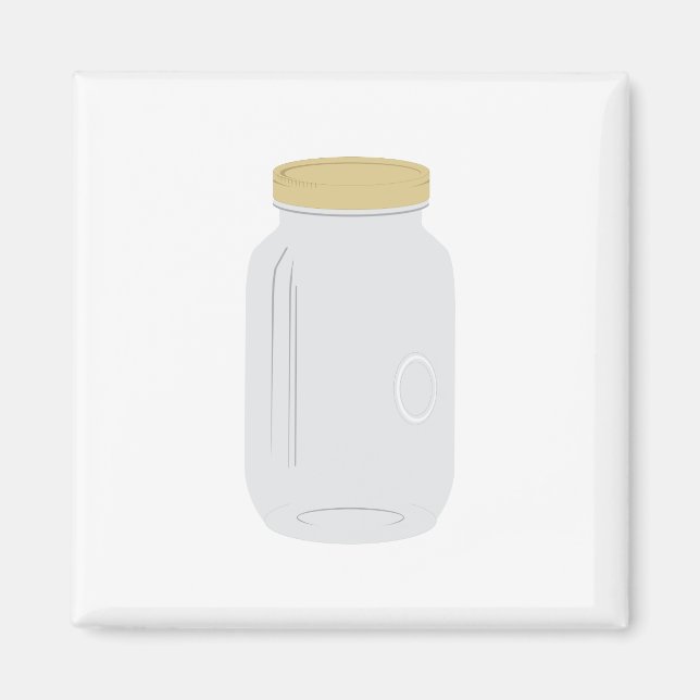 Imã Mason Jar (Frente)