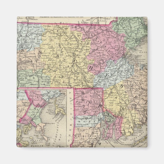 Imã Massachusetts E Rhode Island 2 (Frente)