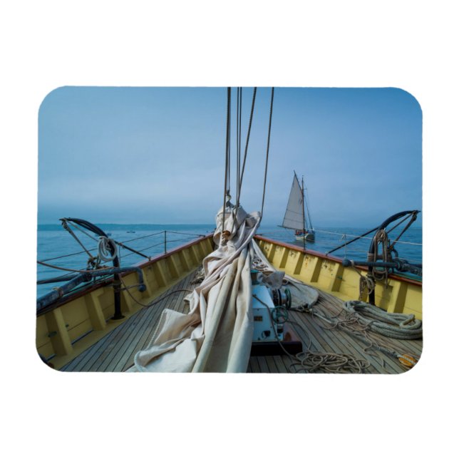 Ímã Massachusetts, Gloucester, Festival Schooner 3 (Horizontal)