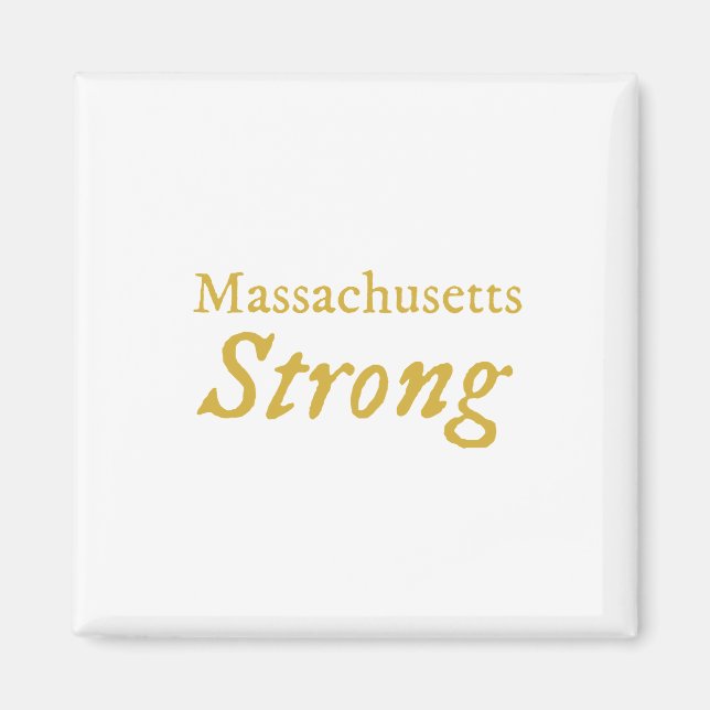 Imã Massachusetts Strong (Frente)