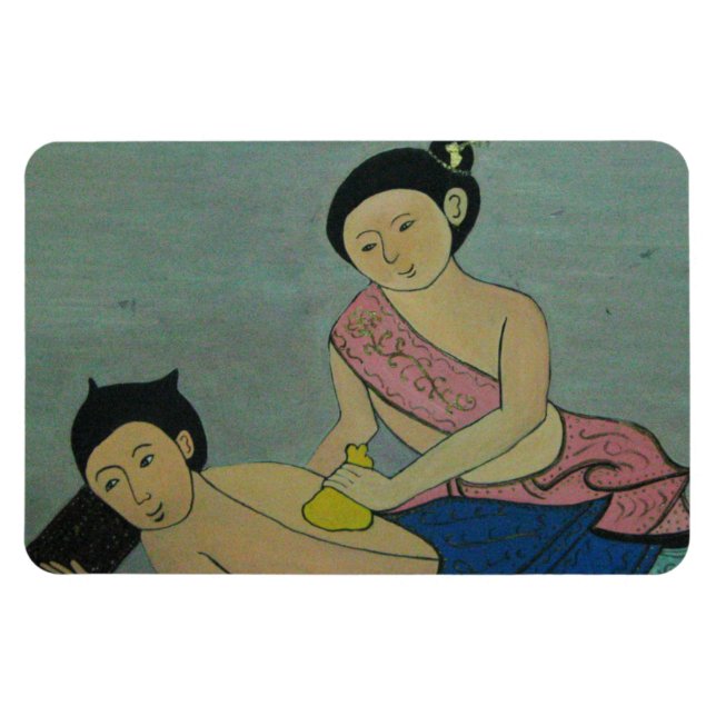 Ímã Massagem tradicional tailandesa (Horizontal)