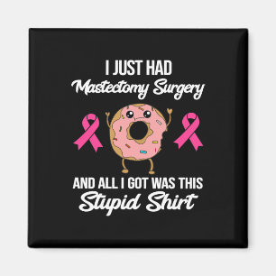 Imã Mastectomia Cirurgia Memória Cancer Divertido Awar