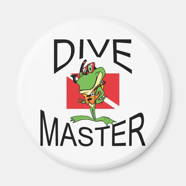 Imã Master Diver SCUBA (Frente)