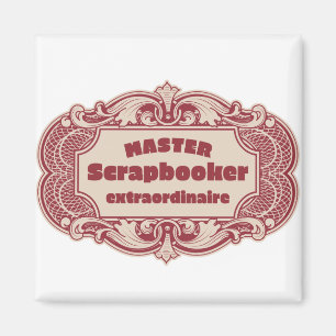 Imã Master Scrapbooker Extraordinaire