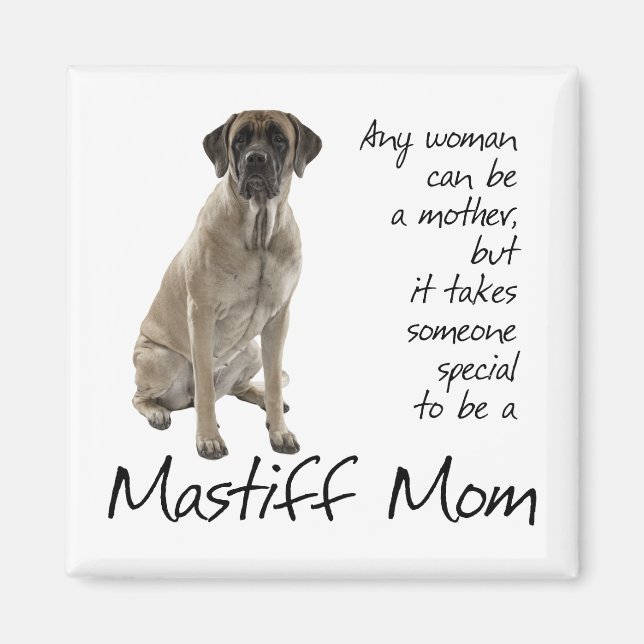 Imã Mastiff Mãe Magnet (Frente)