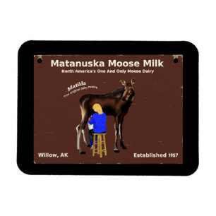 Ímã Matanuska Moose Milk