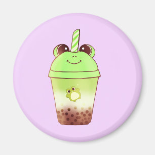Imã Matcha Bubble Tea Milk Tea Sapo