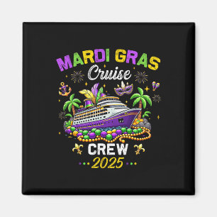 Imã Matching da Família Vintage Trix. Mardi Gras Cruis