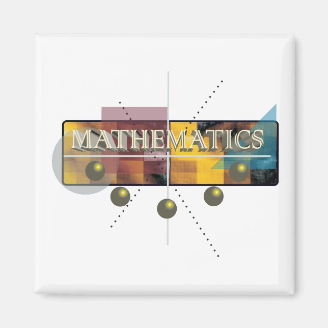 Imã matemática (Frente)