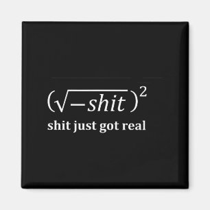 Imã Matemática Divertida Acabou de Ficar Real, Equação