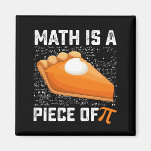 Imã Matemática É Uma Fatia De Torta Do Dia Do Pi